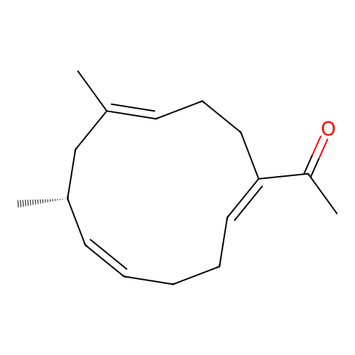 Ethanone, 1-(dimethyl-1,5,9(or 2,6,10)-cyclododecatrien-1-yl)- structure