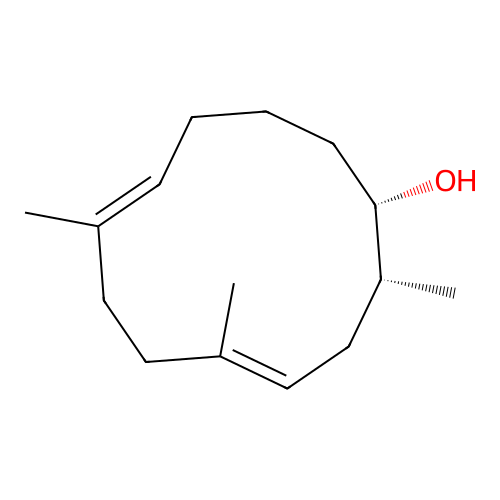 Cyclododecadien-1-ol, trimethyl- structure