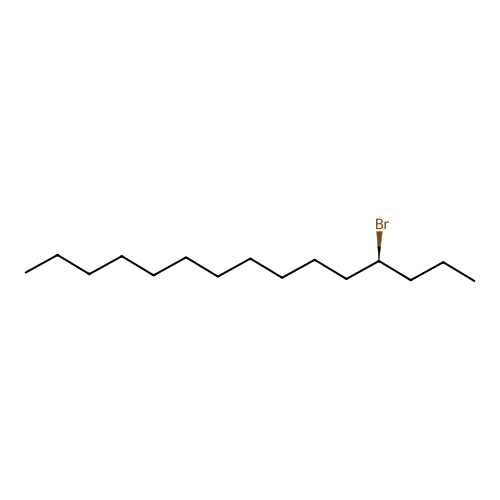 (4S)-4-bromopentadecane structure