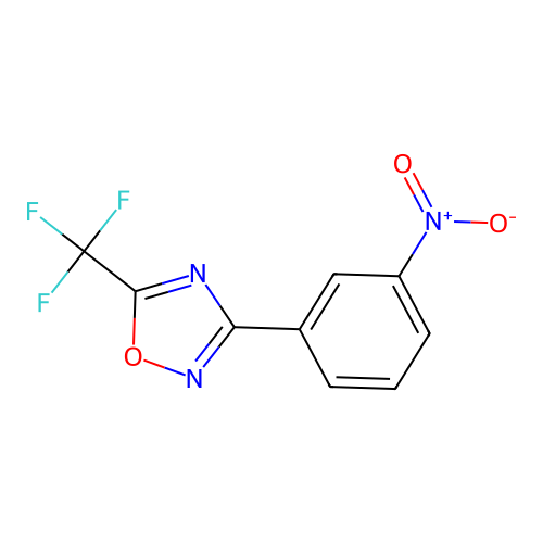 3-(3-Nitrophenyl)-5-(trifluoromethyl)-1,2,4-oxadiazole structure