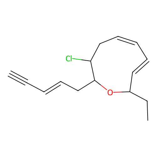 Brasilenyne structure