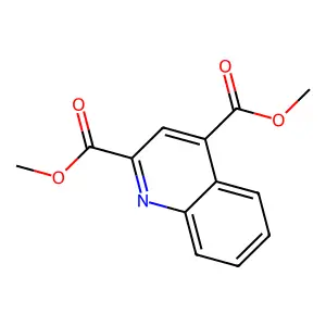 2,4-Dimethyl 2,4-quinolinedicarboxylate structure