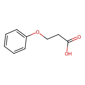 3-苯氧基丙酸 structure