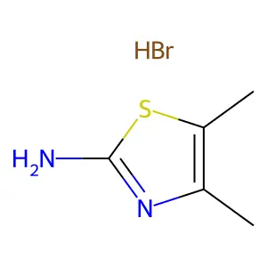 2-Amino-4,5-dimethylthiazole hydrobromide structure