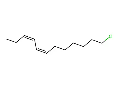 1-Chloro-7,9-dodecadiene structure