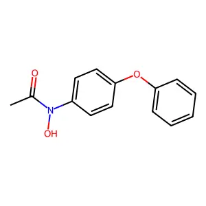 N-羟基-N-(4-苯氧基苯基)乙酰胺 structure