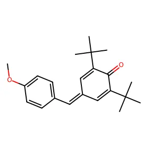 2,6-Ditert-butyl-4-[(4-methoxyphenyl)methylidene]cyclohexa-2,5-dien-1-one structure