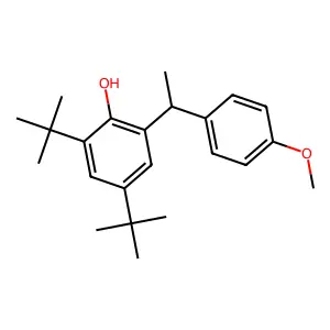 2,4-Di-tert-butyl-6-(1-(4-methoxyphenyl)ethyl)phenol, 4b structure