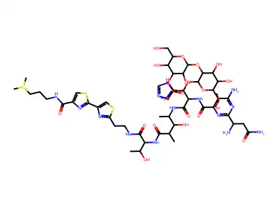 Depyruvamide bleomycin structure