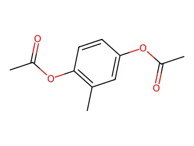 2,5-Diacetoxytoluene structure