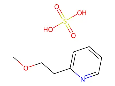 硫酸美吡利定 structure