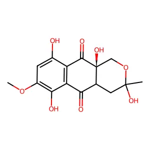 Hydroxydihydrofusarubin structure