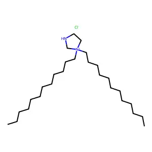 1,1-二(十二烷基)咪唑烷氯化物 structure