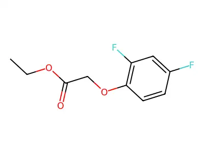 Ethyl 2-(2,4-difluorophenoxy)acetate structure