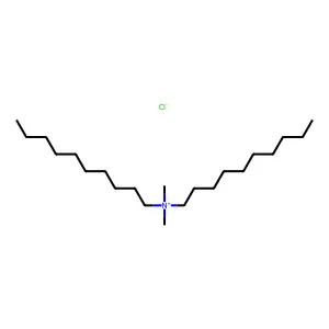 双癸基二甲基氯化铵 structure