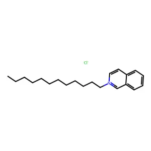 Lauryl isoquinolinium chloride structure