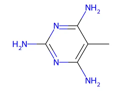 5-Methylpyrimidine-2,4,6-triamine structure