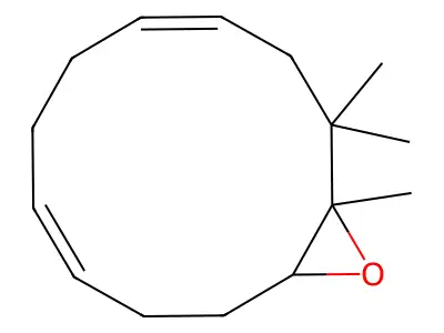 1,2,2-Trimethyl-13-oxabicyclo[10.1.0]trideca-4,8-diene structure