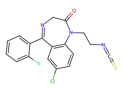 Irazepine structure