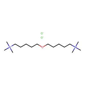 氧双戊铵氯化物 structure