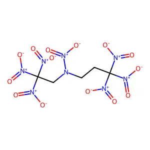 3-Aza-1,1,1,3,6,6,6-heptanitroheptane structure