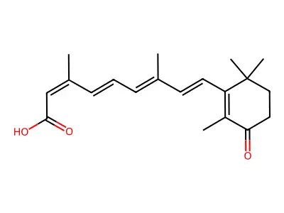 4-Keto 13-cis-Retinoic Acid structure