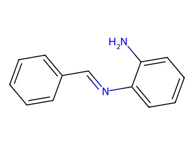2-(Benzylideneamino)aniline structure