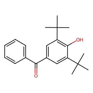 (3,5-Di-tert-butyl-4-hydroxyphenyl)(phenyl)methanone structure