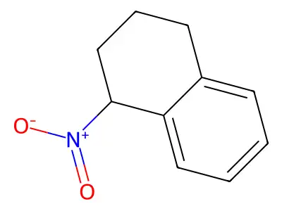 1,2,3,4-Tetrahydro-1-nitronaphthalene structure
