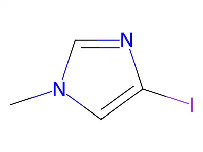 4-Iodo-1-methyl-1H-imidazole structure