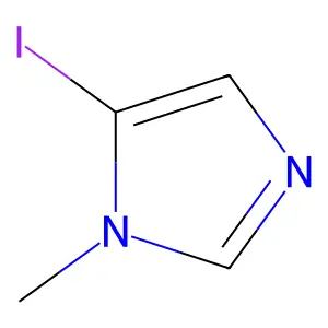 5-Iodo-1-methyl-1H-imidazole structure