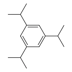 1,3,5-Triisopropylbenzene structure