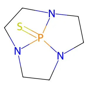 2a,4a,6a-Triaza-6b-phosphacyclopenta(cd)pentalene, hexahydro-, 6b-sulfide structure