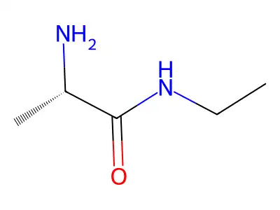 2-Amino-N-ethylpropanamide structure