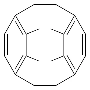 2,3,5',6'-Tetramethyl-(2.2)paracyclophane structure