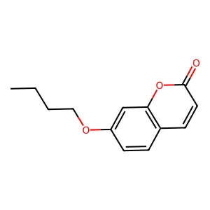 2H-1-Benzopyran-2-one, 7-butoxy- structure