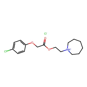 C16H22ClNO3.ClH structure