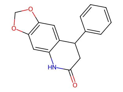 8-phenyl-7,8-dihydro[1,3]dioxolo[4,5-g]quinolin-6(5H)-one structure