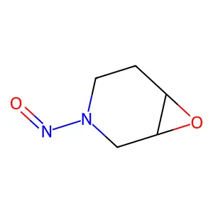 7-Oxa-3-azabicyclo(4.1.0)heptane, 3-nitroso- structure