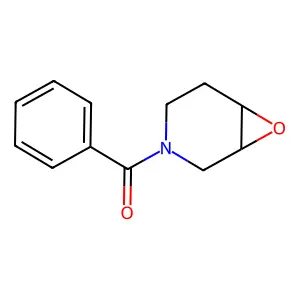 7-Oxa-3-azabicyclo[4.1.0]heptan-3-yl(phenyl)methanone structure