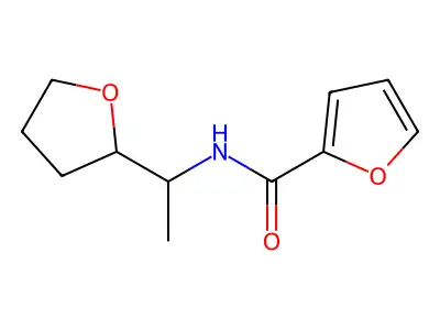 N-[1-(oxolan-2-yl)ethyl]furan-2-carboxamide structure