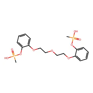 1,5-((3,3'-Dimethylphosphate)diphenoxy)-3-oxapentane structure