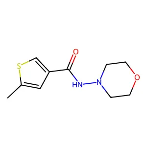 5-甲基-N-吗啉-4-基噻吩-3-甲酰胺 structure