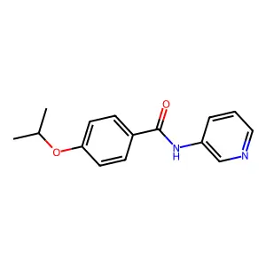 4-propan-2-yloxy-N-pyridin-3-ylbenzamide structure