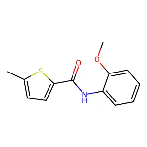 N-(2-methoxyphenyl)-5-methylthiophene-2-carboxamide structure