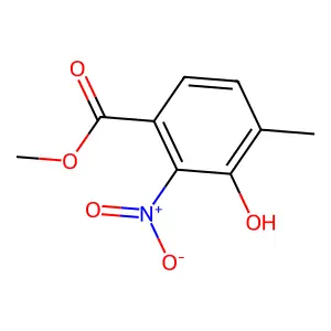 Methyl 3-hydroxy-4-methyl-2-nitrobenzoate structure