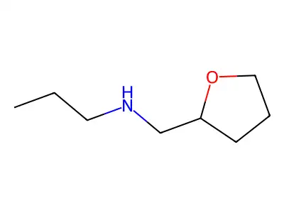 Propyl-(tetrahydro-furan-2-ylmethyl)-amine structure