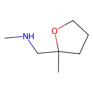 N-methyl-1-(2-methyloxolan-2-yl)methanamine structure