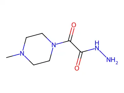 2-(4-Methylpiperazin-1-yl)-2-oxoacetohydrazide structure