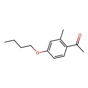 4'-Butoxy-2'-methylacetophenone structure